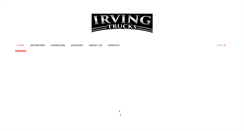 Desktop Screenshot of irvingtrucks.us